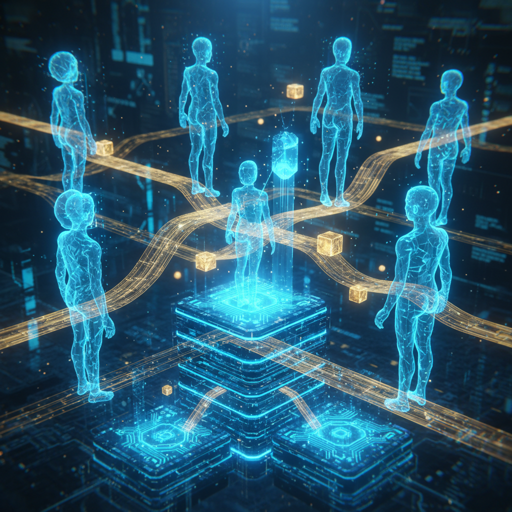 AI agents coordinating on Base L2 blockchain